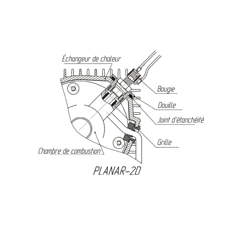 Bougie De Préchauffage Pour Tracteur Renault Super 2D, Super 3 - Neuf D'origine