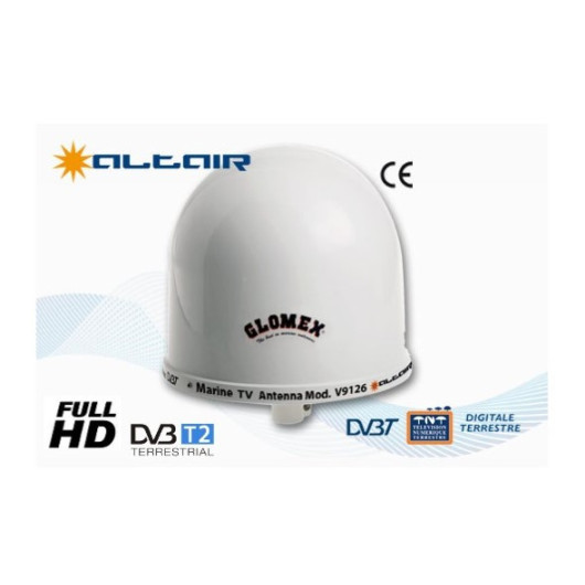 Altair AGC GLOMEX - Antenne TV marine omnidirectionnelle pour bateau