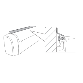 Sealing Rubber 4200 en 4,50 m THULE - joint d'étanchéité pour store banne camping-car.