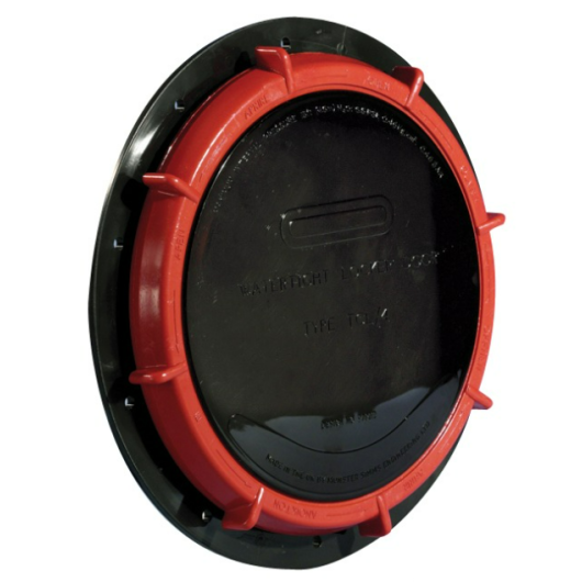 TCL4 Trappe étanche noire WHALE Accastillage de pont pour bateau
