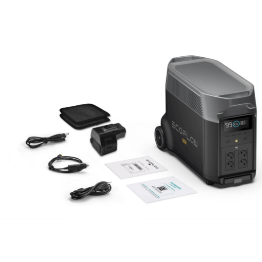 Delta pro 3600 Wh ECOFLOW - batterie externe solaire 230V portable