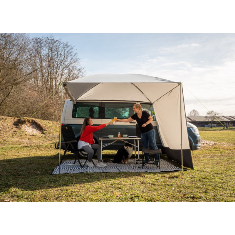 Store D'ombrage Pour Porte Arrière De Camping-car - Protection Anti-vent Et Imperméable