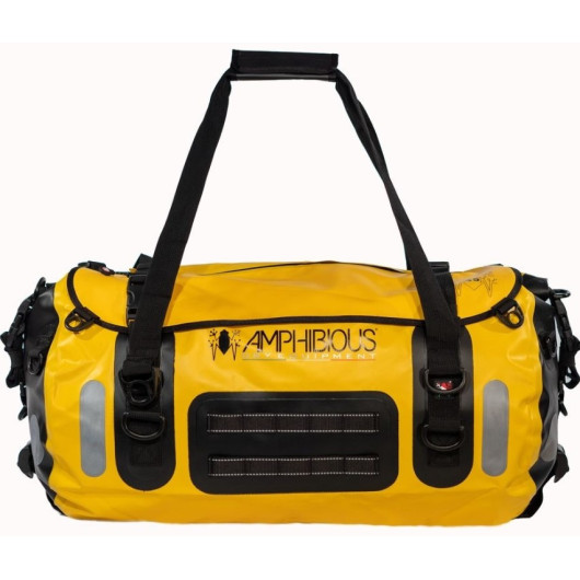 Sac étanche Voyager II 60L Jaune AMPHIBIOUS Equipements pour bateau