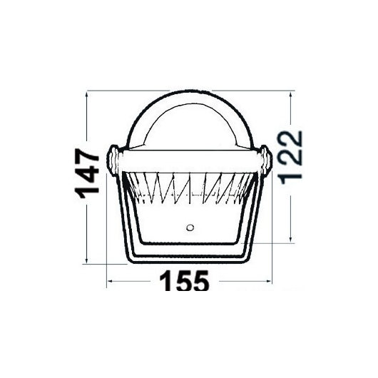 RIVIERA Compas Zentit 3'' sur étrier - Rose conique