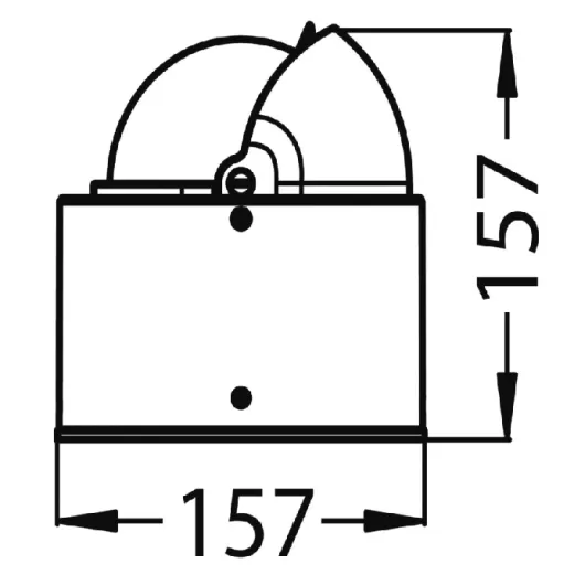 Compas Urania 4'' sur fût RIVIERA Compas de route pour voilier