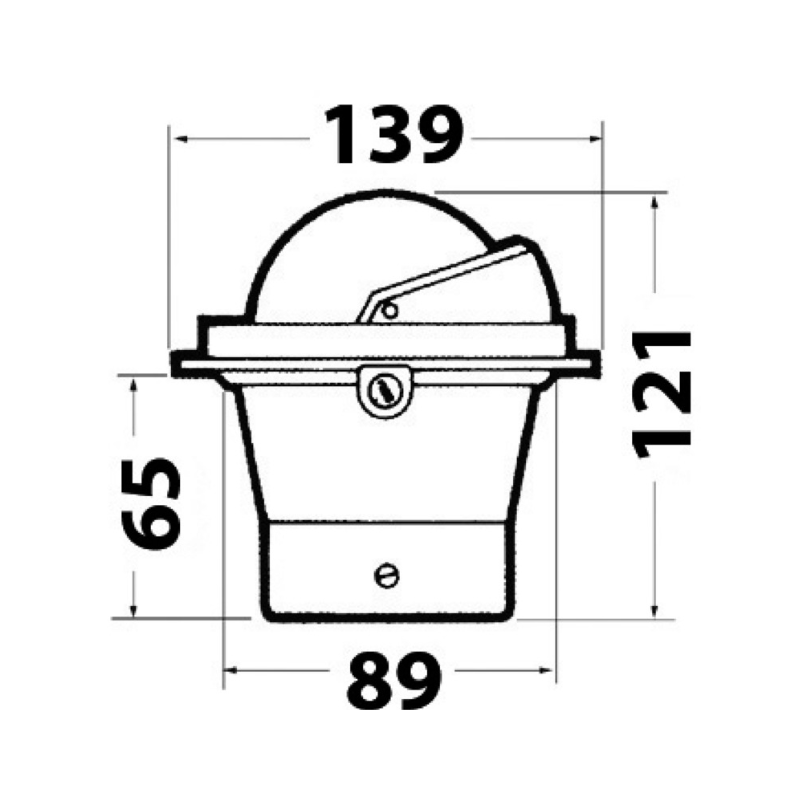 2 Supports Encastrés Pour Prise 50A + Fiches - Pour Panneau Caravane, Bateau, Camion - Installation Facile, IP20