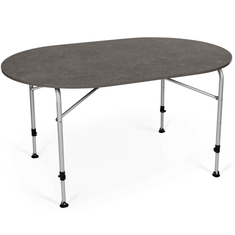 Zero Concrete Oval Table DOMETIC - Table pliante de plein air & camping