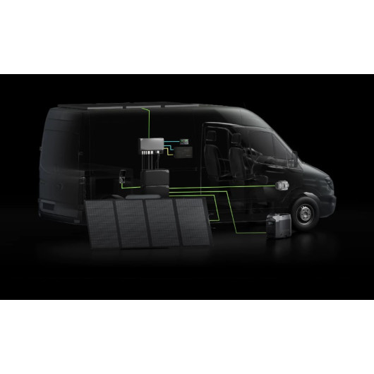 Kit Energy 4 kWh ECOFLOW - Stockage & autonomie électrique en van aménagé