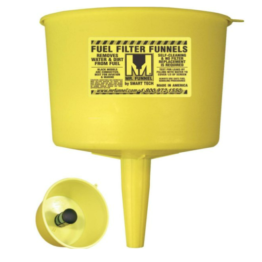 Entonnoir avec filtre séparateur FLOOTOOL Filtre carburant pour moteur en bateau