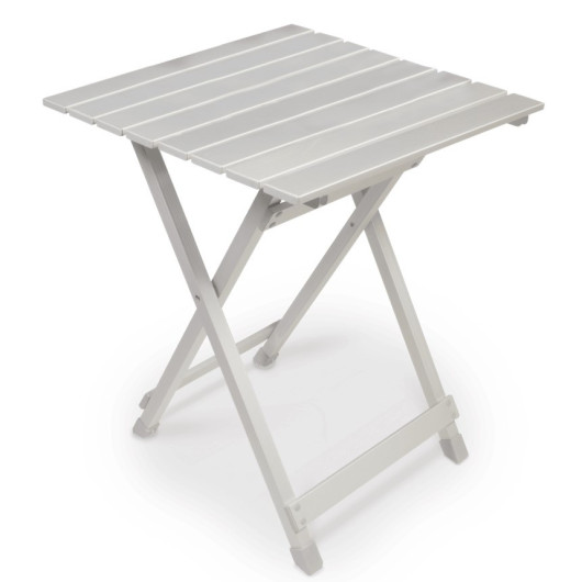 Leaf Side Table DOMETIC - table de camping d'appoint 50 x 50 cm en aluminium