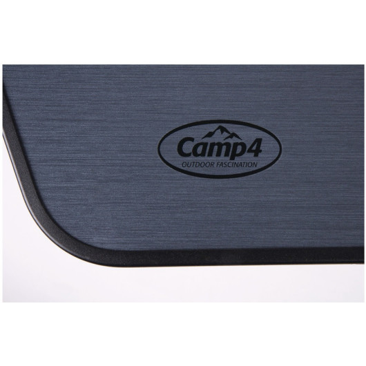 Table Multi Dark CAMP4 - table de camping pliante noire très robuste 90 x 60 cm