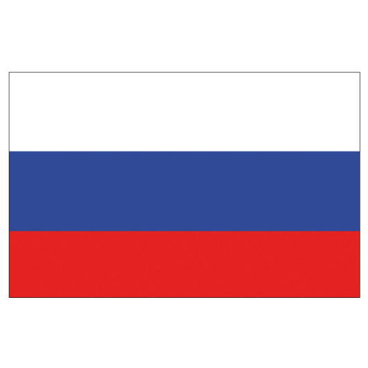 Pavillon Russie OSCULATI Drapeau de courtoisie pour bateau