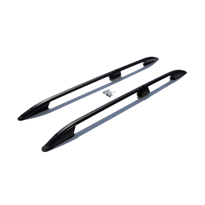 OMAC Barres De Toit Transversales Alu Noir Pour Skoda Octavia SW NX 2020-2025 - Lot De 2
