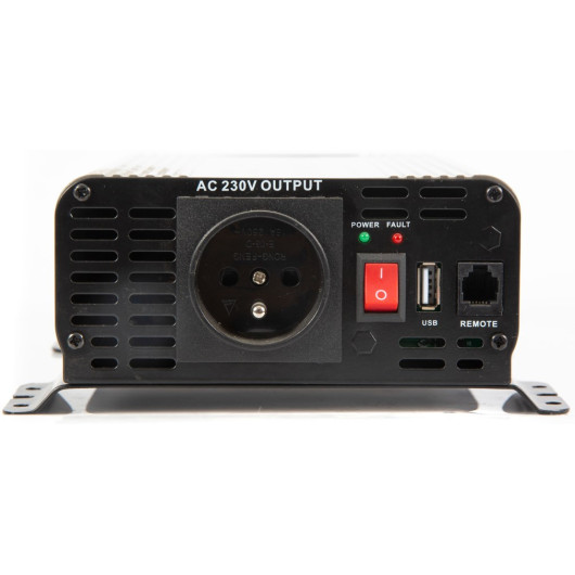 Convertisseur DC-AC PSW-V2 350 Va Energie Mobile sinusoïdal | électricité en van, bateau, camping-car | prise 230 V AC