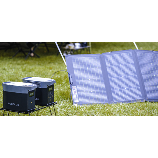 Batterie additionnelle Delta 2 - Stockage lithium supplémentaire batterie nomade fourgon aménagé 
