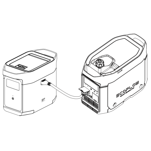 Batterie additionnelle Delta 2 - Stockage lithium supplémentaire batterie nomade fourgon aménagé 