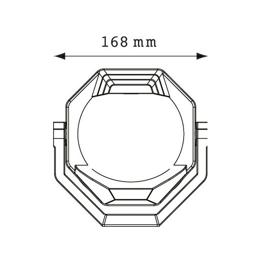 Contest 130 sur étrier PLASTIMO - compas de route rose 130mm bateau moteur & voilier