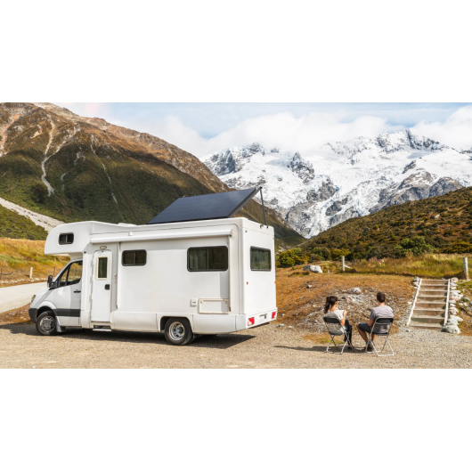 Panneau solaire 2 x 400 W ECOFLOW - Kit énergie camping-car & fourgon