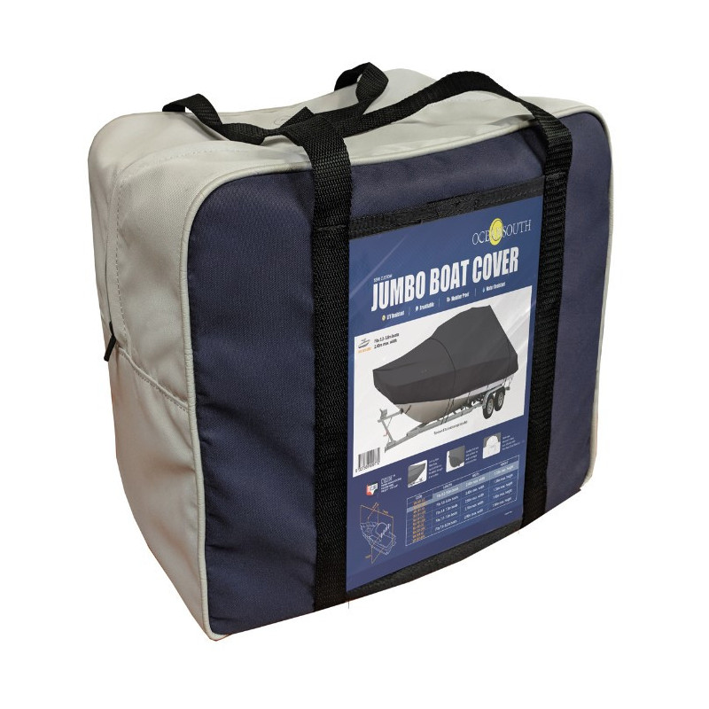 Housse De Protection Universelle Pour Moteur Hors-bord Oceansouth | Tissu Polyester Résistant, Protection Complète Contre Poussière Et UV