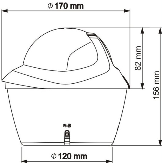 Olympic 115 PLASTIMO - Compas de route pour bateau à encastré rose conique ou plate