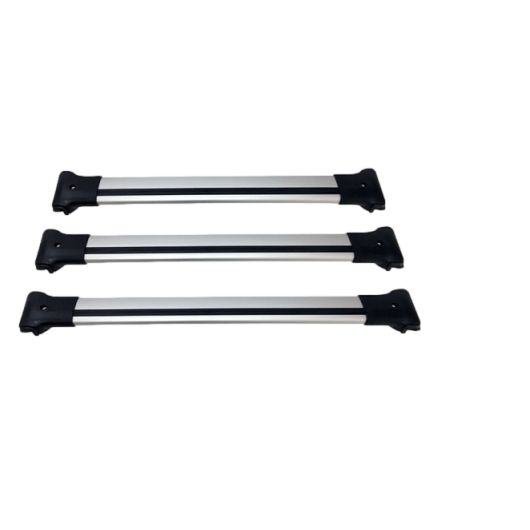 Barres de toit Elegance X 3 Ford Transit 5 OMAC Equipements pour tente et coffre en van aménagé