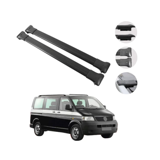Barres de toit Elegance VW T5 OMAC Equipement pour coffre de toit en van
