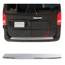 Protection seuil de coffre inox MB Vito W447 OMAC - Protection carrosserie & pare-chocs fourgon