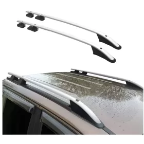 Rails de toit gris Renault Trafic 2 OMAC Equipements coffre de toit