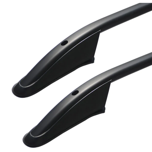 Rails de toit noir Renault Trafic 2 OMAC - barre de toit pour van & fourgon L1H1 & L2H1