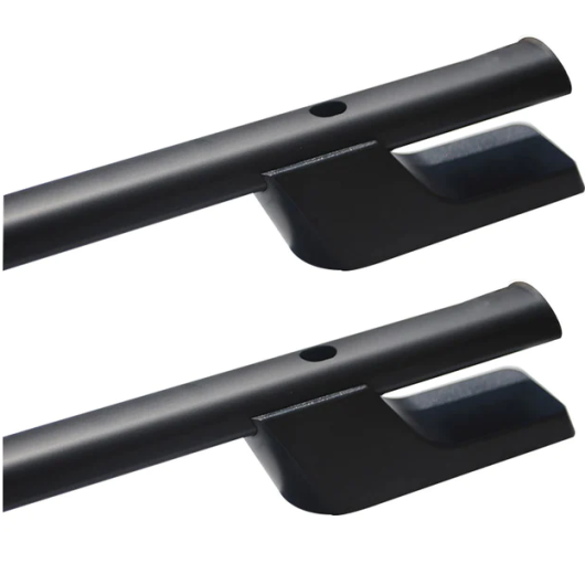 Rails de toit noir Renault Trafic 2 OMAC - barre de toit pour van & fourgon L1H1 & L2H1