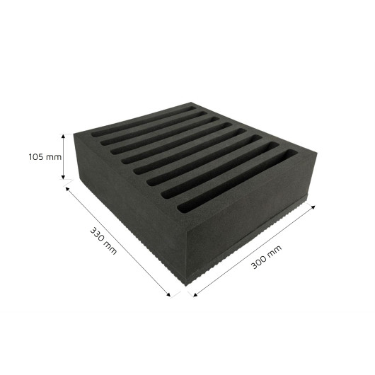 Siena support mousse pour assiette HABA  -  Rangement vaisselle bateau & camping-car 