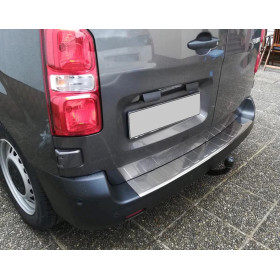 Seuil De Coffre Peugeot Expert Protection Pare-Chocs Arrière Pour Fiat Scudo 2022 - Acier Inox Poli | Anti-Rayures Chromé Bande Protection Arrière Fiat Scudo