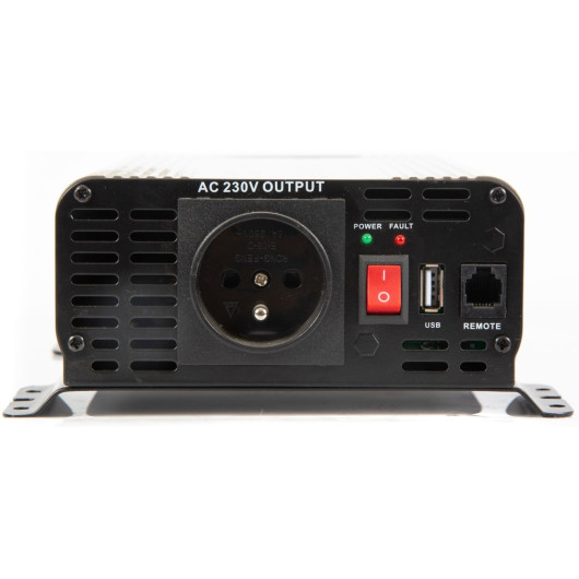 EM PSW12-700 convertisseur 12/230 pur sinus avec afficheur pour bateau et camping-car.