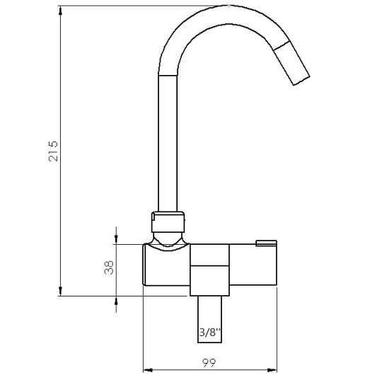 Evier + robinet avec couvercle 352 x 322 NAYY LOAD - évier inox pour cuisine de van, fourgon & bateau