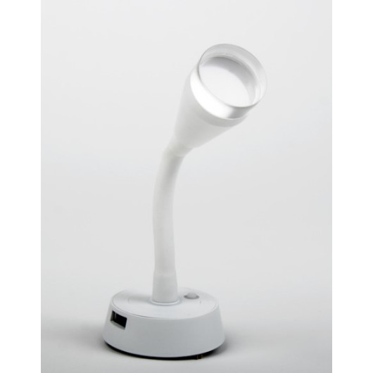 Spot flexible avec port USB - blanc CARBEST Eclairage d'intérieur en camping-car