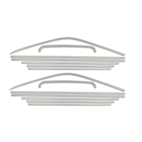 OMoulure de vitre inox VW T5 OMAC - Moulure & protection carrosserie fourgon aménagé 