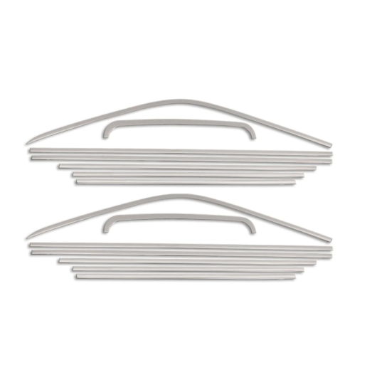 OMoulure de vitre inox VW T5 OMAC - Moulure & protection carrosserie fourgon aménagé 