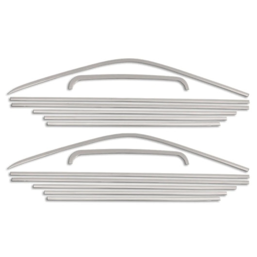 OMAC Moulure de vitre inox VW T6