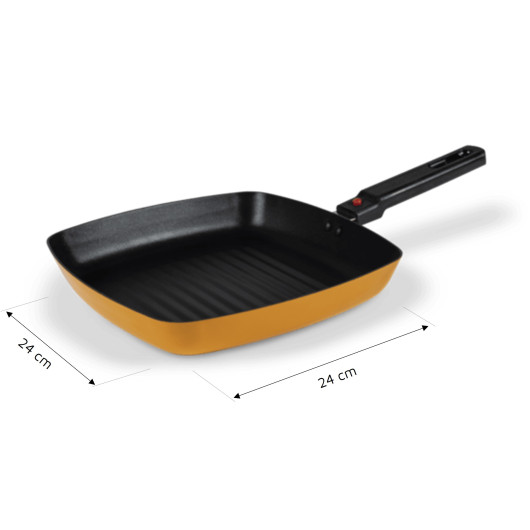 Square frying pan KAMPA - Accessoire et ustensiles de cuisine fourgon