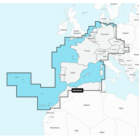 Navionics+ Large SD NAVIONICS - Cartes Electroniques bateau