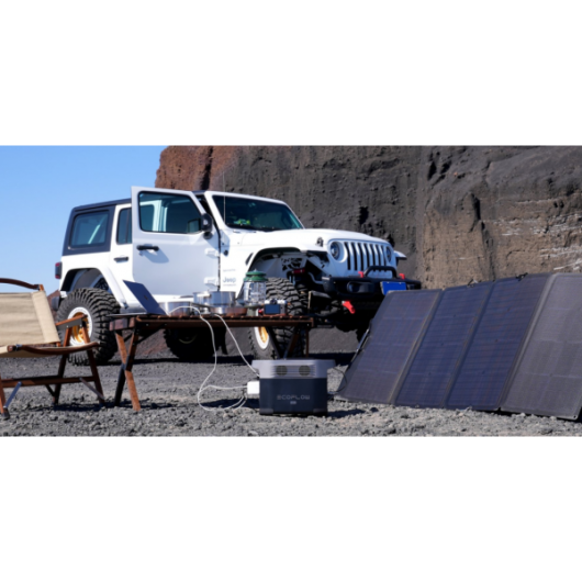 Delta Max 2016 Wh +  Panneaux solaires 2 x 400 W ECOFLOW - Kit nomade énergie bateau & camping-car