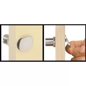 Flush Lock Osculati | fermeture loquet inox et laiton pour bateau ou camping-car