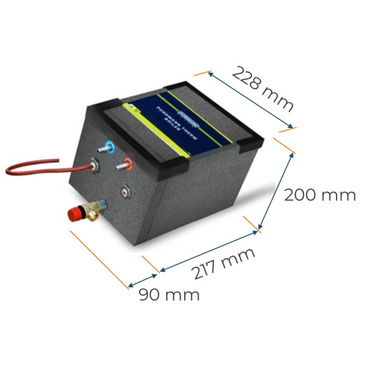 PUNDMANN Therm Boiler 3 Haute pression - Chauffe-eau bateau et fourgon