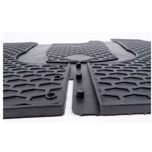 Tapis caoutchouc VW T5/T6 CARBEST - tapis protection sol avant de van & fourgon aménagé