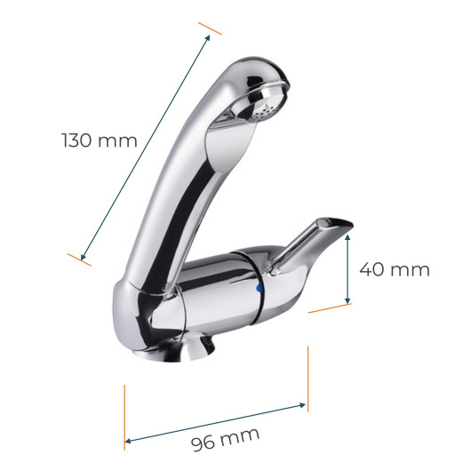 Robinet mitigeur mono commande REICH - Robinet cuisine aménagé
