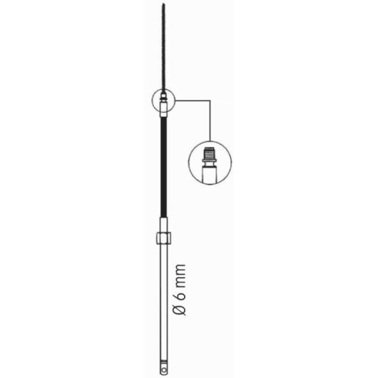 ULTRAFLEX Câble M58