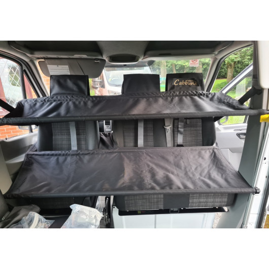 Lit de cabine banquette double CABBUNK - lit superposé pour siège avant de fourgon & camping-car