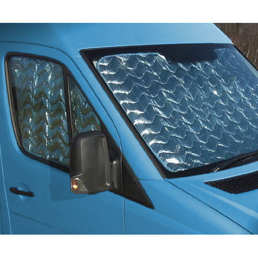 Kit rideau isolant VW Crafter CARBEST - Equipement Pare-soleil isolant vitre