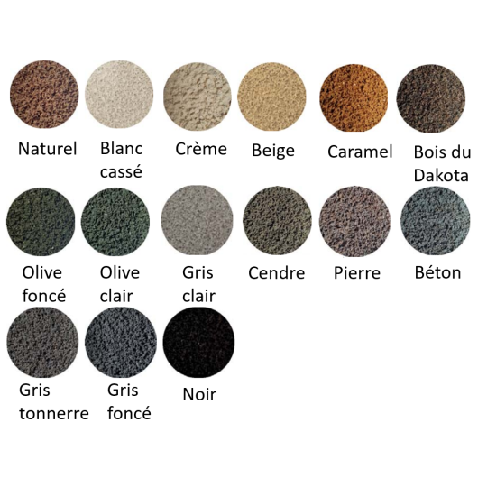 Liège projeté thermique VIPEQ F08 | isolation naturelle pour van et fourgon aménagé | différent coloris proposé