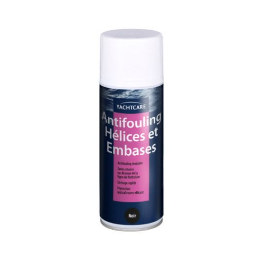 Antifouling aérosol embase & hélice 0,40 L YACHTCARE - Peinture antisalissure bateau